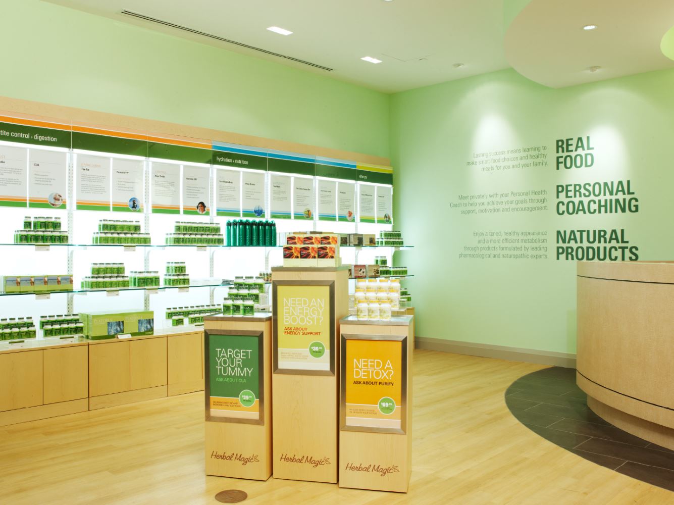 Herbal Magic Store Display
