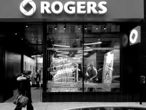 Rogers Montreal Custom Window black and white